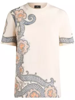 ETRO футболка Year of Snake, нейтральный цвет