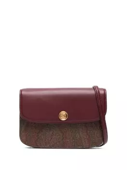 ETRO глянцевая сумка на плечо, красный