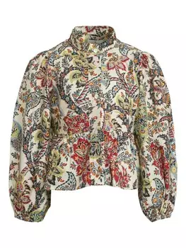 ETRO KIDS блузка с принтом пейсли, белый