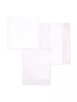 ETRO KIDS комплект из трех наволочек с принтом, розовый