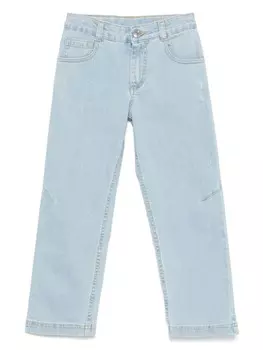 ETRO KIDS прямые джинсы, синий