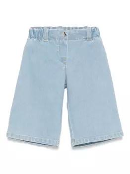 ETRO KIDS расклешенные джинсы, синий