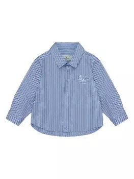 ETRO KIDS рубашка в полоску, синий
