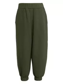 ETRO KIDS спортивные брюки с вышитым логотипом, зеленый