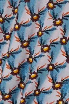 ETRO Колготки из эластичного джерси с принтом, синий