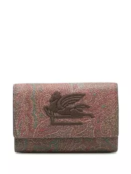 ETRO кошелек Pegaso, коричневый