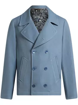 ETRO куртка на пуговицах, синий