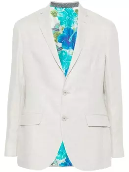 ETRO льняной пиджак, нейтральный цвет