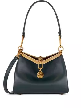 ETRO маленькая сумка-тоут Vela, зеленый