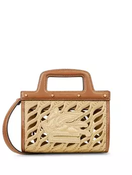 ETRO мини-сумка Pegaso, нейтральный цвет