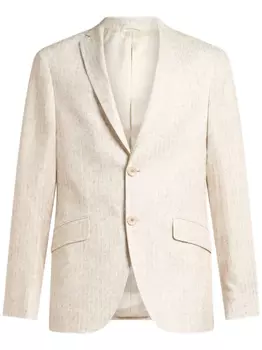 ETRO пиджак с узором, нейтральный