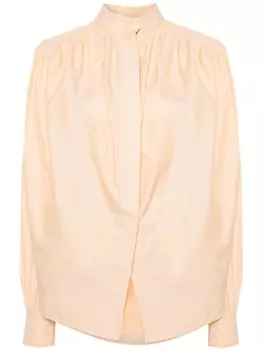 ETRO плиссированная рубашка, оранжевый