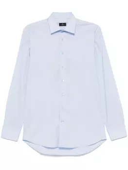 ETRO поплиновая рубашка, синий