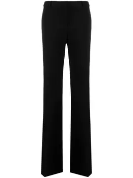 ETRO прямые брюки с завышенной талией, черный