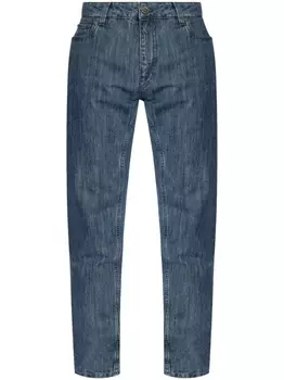ETRO прямые джинсы с пятью карманами, синий