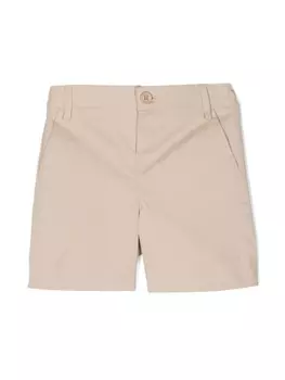 Etro прямые шорты средней посадки, нейтральный цвет