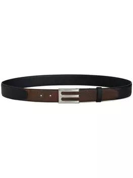 ETRO ремень с принтом пейсли, коричневый