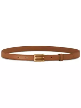 ETRO ремень с пряжкой-логотипом, коричневый