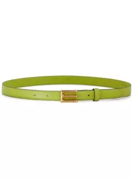 ETRO ремень с пряжкой-логотипом, зеленый