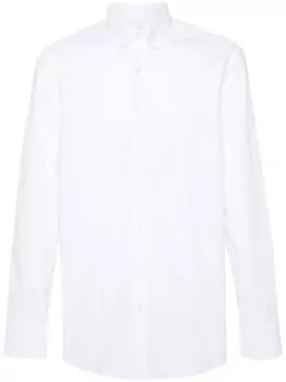 ETRO рубашка из поплина с мотивом «Пегас», белый