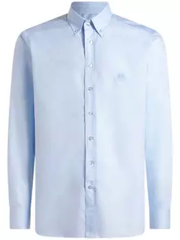 ETRO рубашка Pegaso на пуговицах, синий