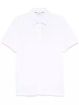 ETRO рубашка поло с вышивкой Pegaso, белый