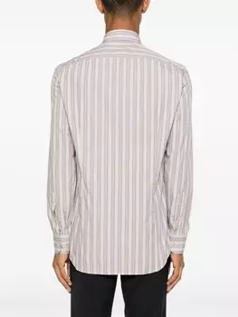 ETRO рубашка поло с вышивкой Pegaso, нейтральный цвет