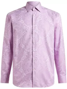 ETRO рубашка Roma, фиолетовый