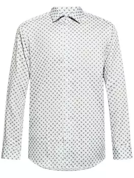 ETRO рубашка с принтом пейсли, синий