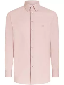 ETRO рубашка с вышивкой Pegaso, розовый