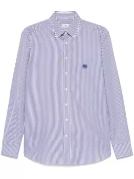 ETRO рубашка в полоску, синий