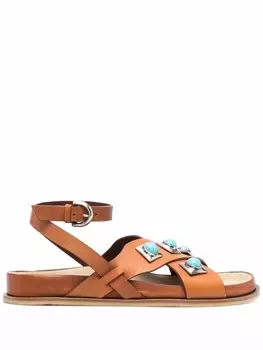 ETRO сандалии Crown Me, черный