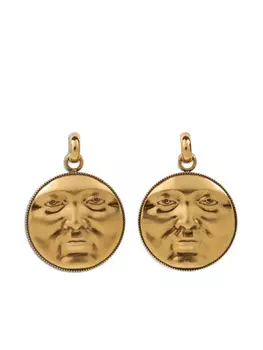 ETRO серьги Sun, золотой