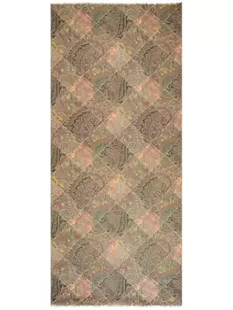 ETRO шарф с принтом, нейтральный цвет