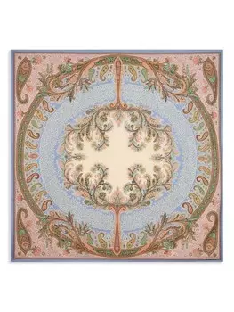 ETRO шарф с принтом пейсли, розовый