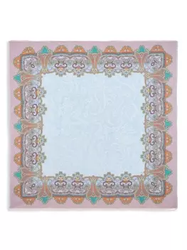 ETRO шарф с принтом пейсли, синий