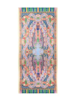 ETRO шарф с принтом пейсли, зеленый