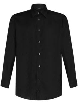 ETRO шелковая рубашка, черный