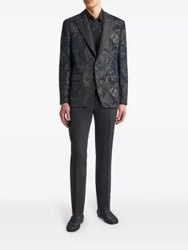 ETRO шелковая рубашка, черный