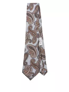 ETRO шелковый галстук, серый