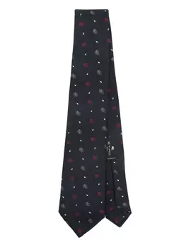 ETRO шелковый галстук, синий