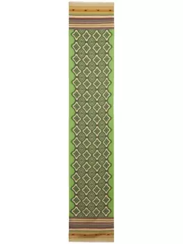 ETRO шелковый платок с геометричным принтом, зеленый
