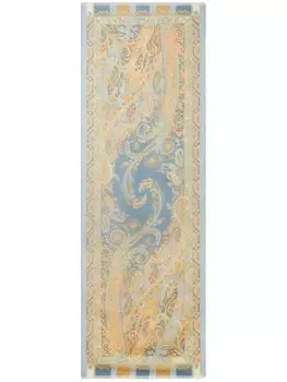 ETRO шелковый платок с принтом пейсли, нейтральный цвет