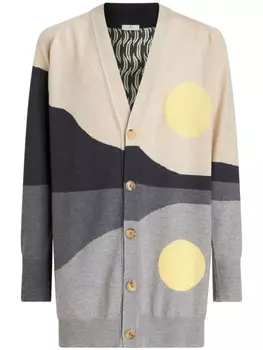 ETRO шерстяной кардиган, нейтральный цвет