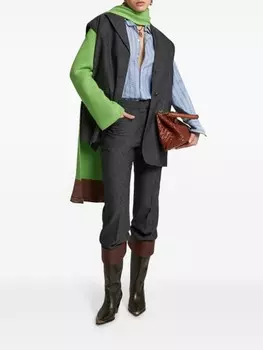 ETRO шерстяной жаккардовый жилет, серый