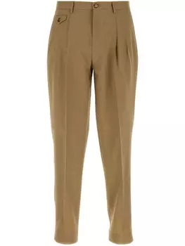 ETRO шерстяные брюки, коричневый