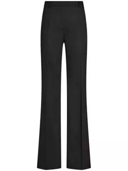 ETRO шерстяные расклешенные брюки, черный