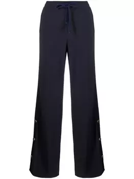 ETRO широкие брюки с эластичным поясом, синий