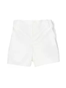 Etro шорты с вышитым логотипом, нейтральный цвет