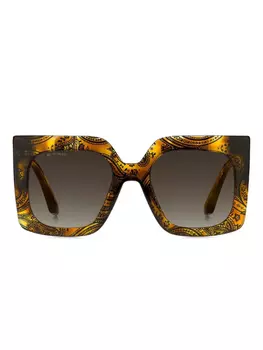 ETRO солнцезащитные очки Etromania, коричневый